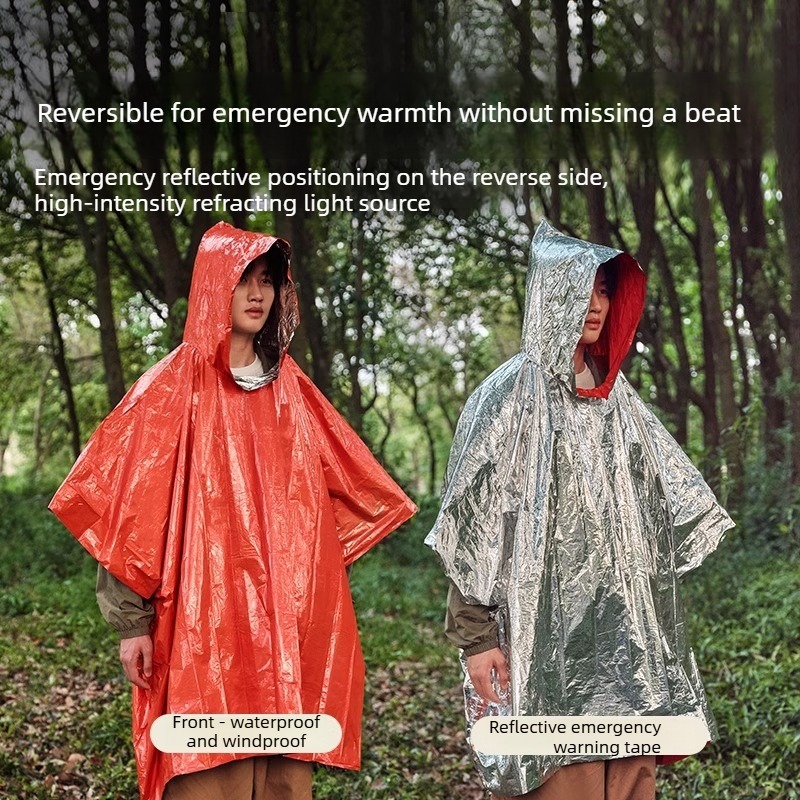 1-10PCS Emergency Rain Poncho  - Emergency Poncho Rain 评论和价格