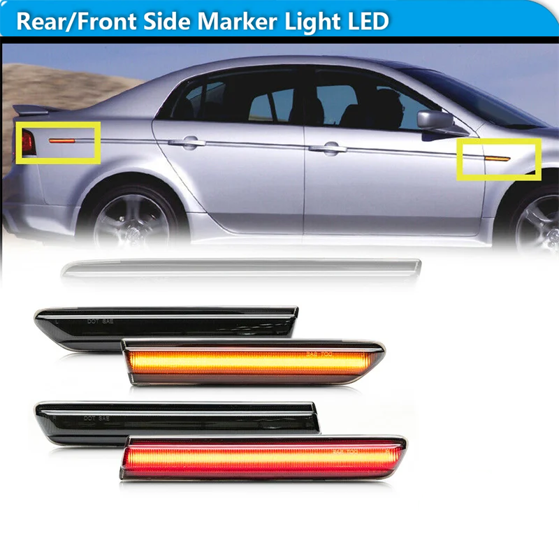 For Acura TL Car LED Front Rea - Signal Flare Kit 评论和价格