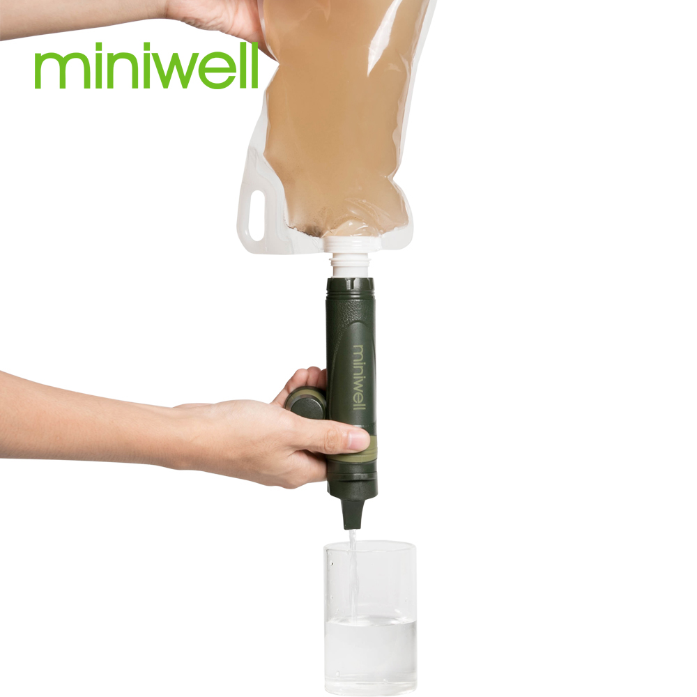 Miniwell L600 Outdoor Survival - Water Purification Straw 评论和价格