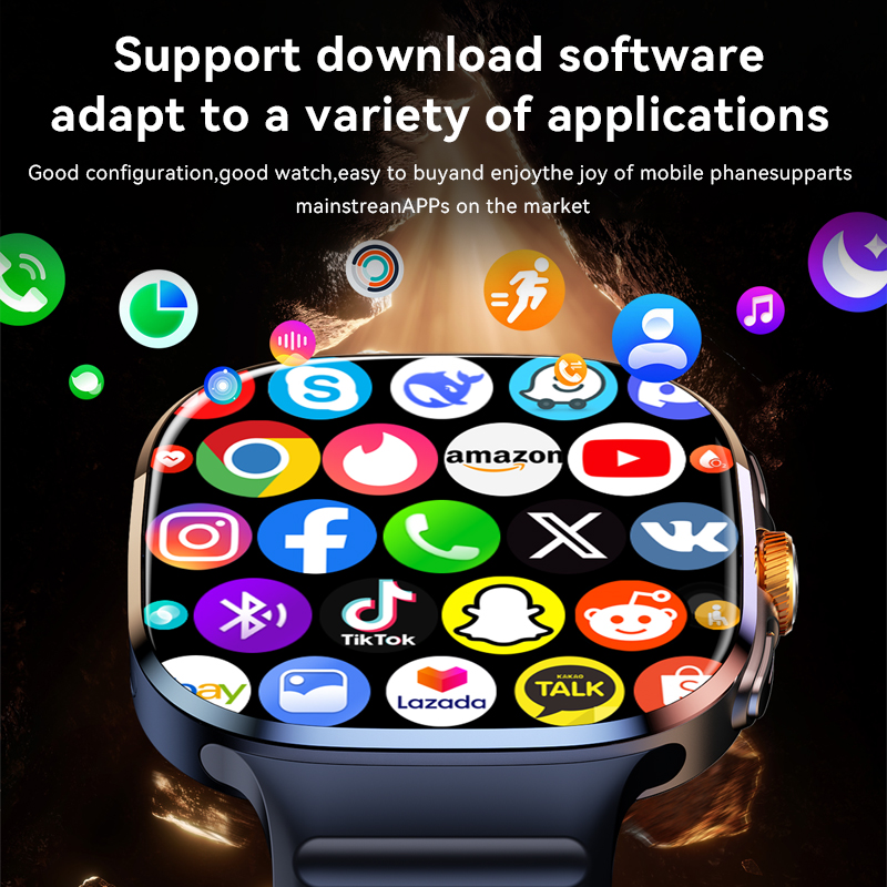 New Large Screen Smartwatch 4G - Compass Lensatic 评论和价格