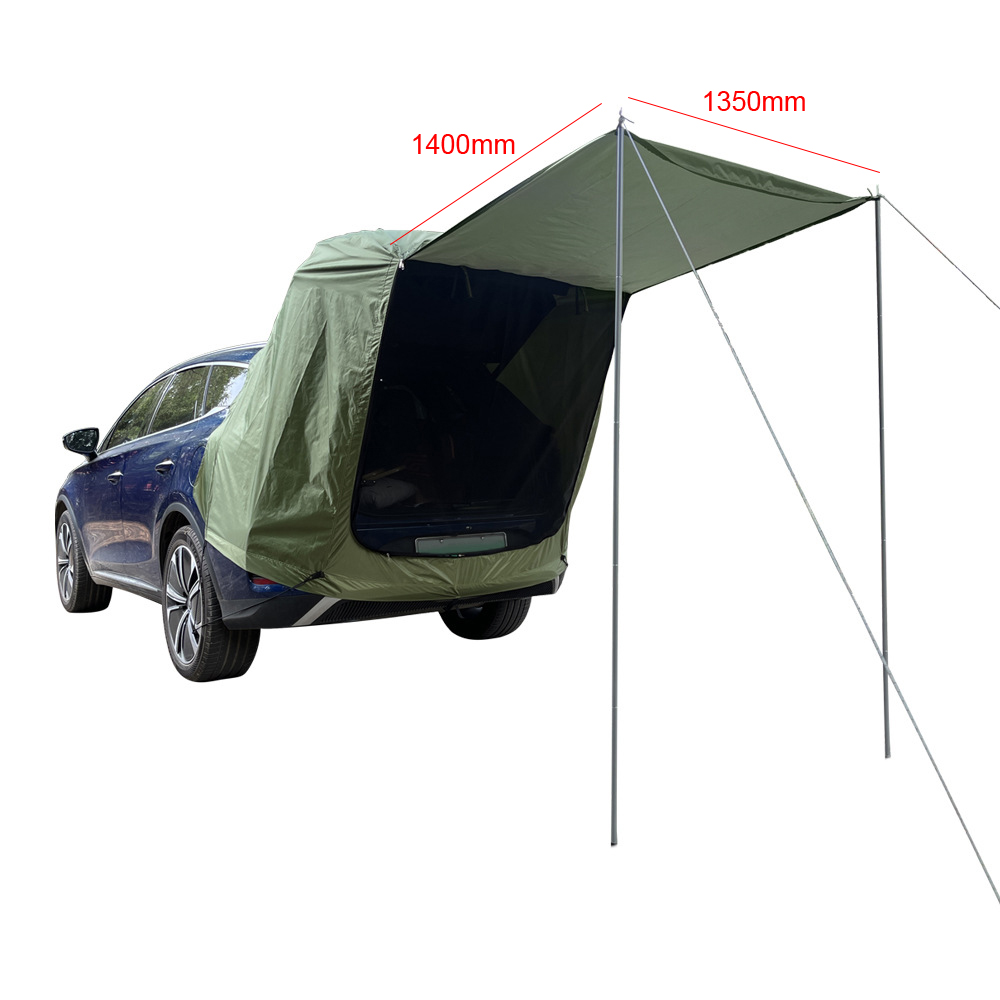 Outdoor Car Rear Tent Camping  - Emergency Mylar Tent 评论和价格