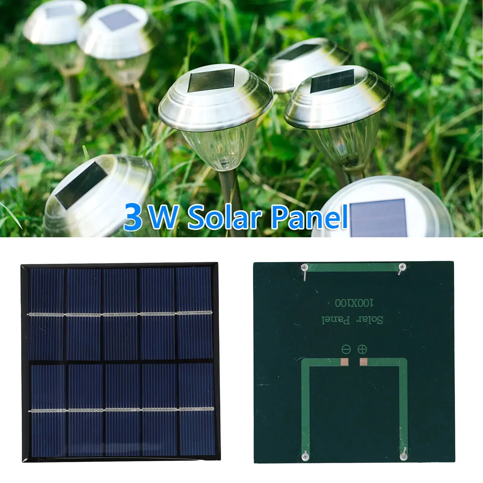 Solar Panel 3W 5V Solar Board  - Solar Emergency Charger 评论和价格