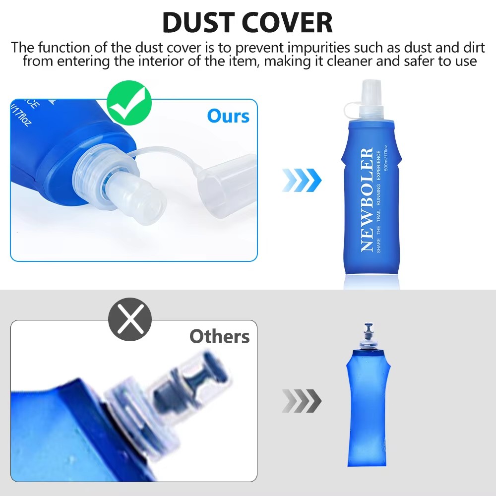 NEWBOLER 250ml/500ml Outdoor C - Water Bag Collapsible 评论和价格